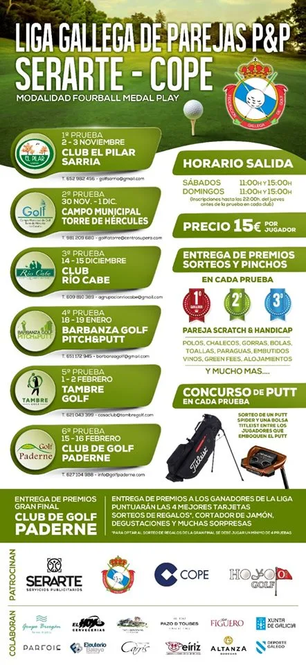 Liga Gallega de Parejas- Tambre Golf