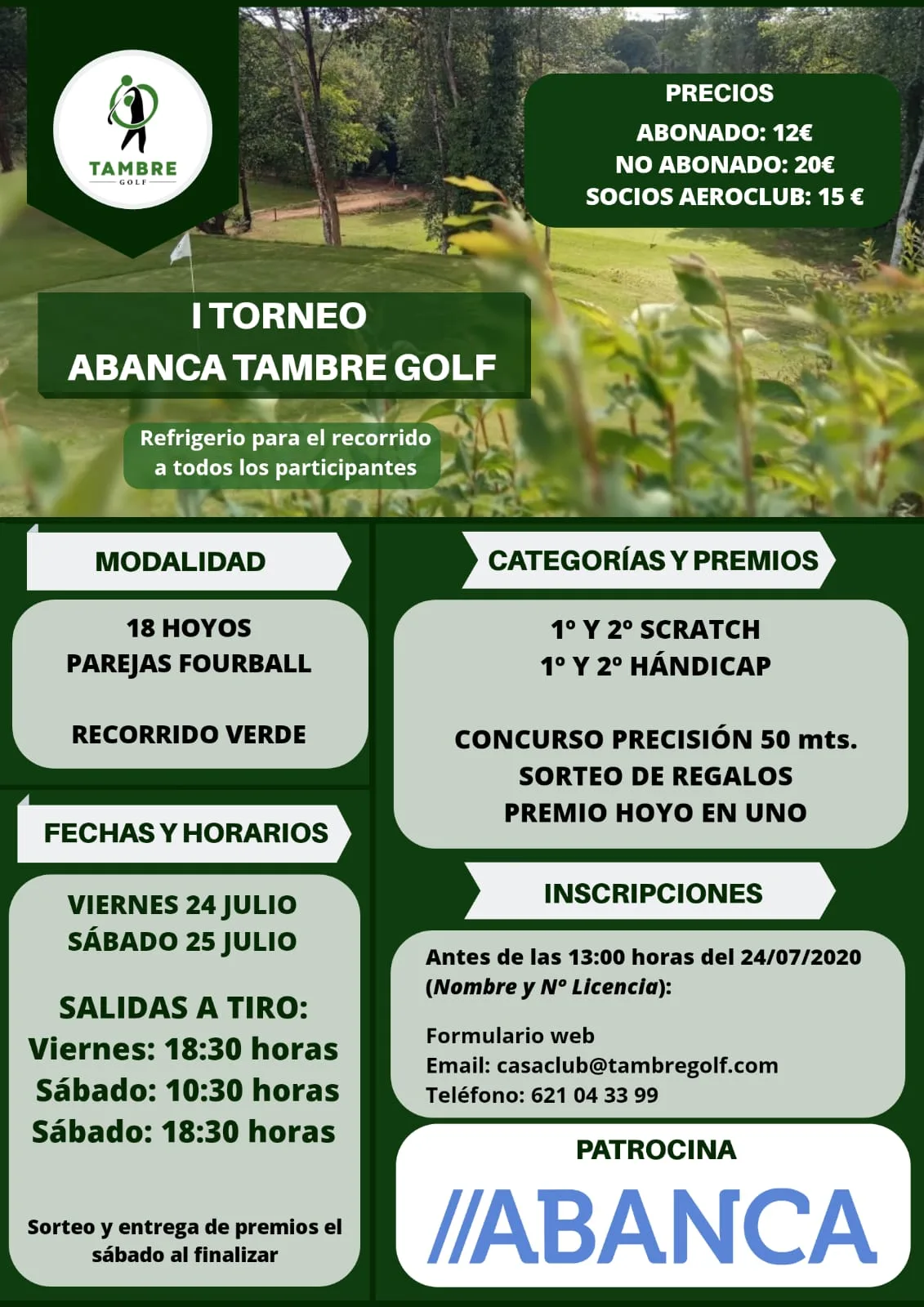I torneo ABANCA Tambre Golf