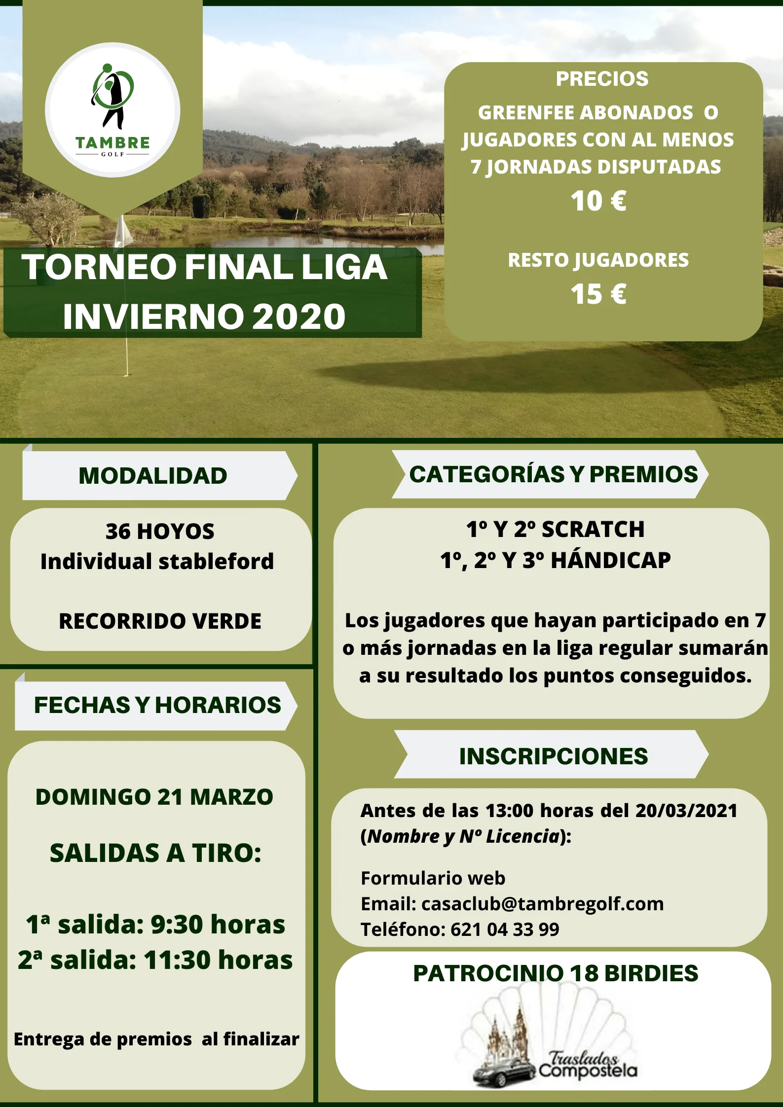 Torneo final liga invierno 2020