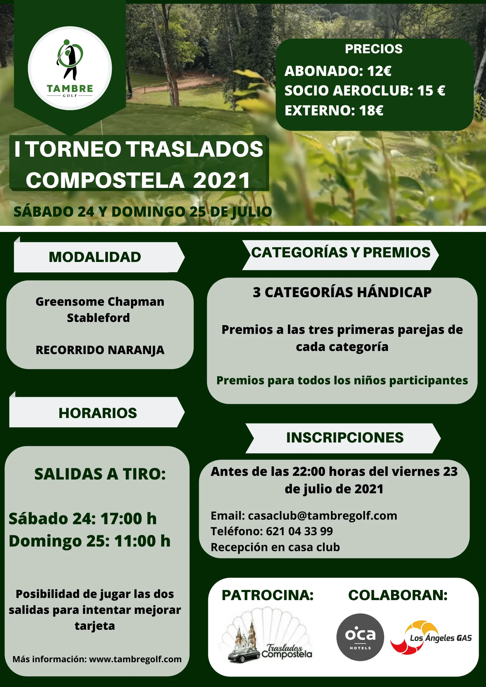 Traslados compostela 2021