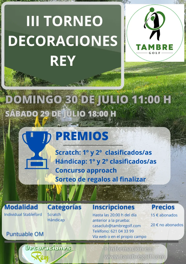 III TORNEO DECORACIONES REY