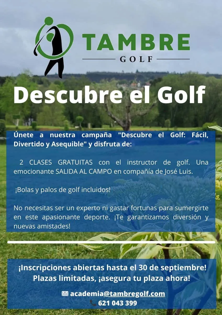 descubre golf gratis