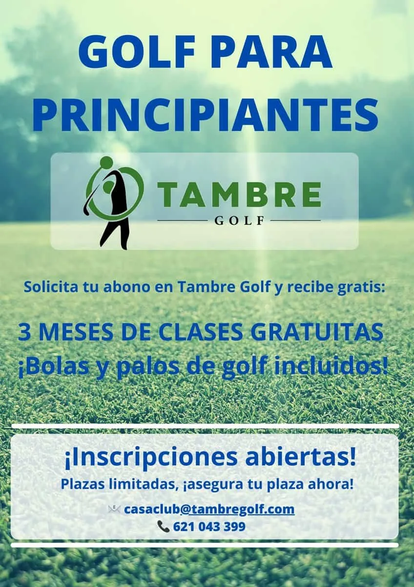 golf principiantes Tambre Golf