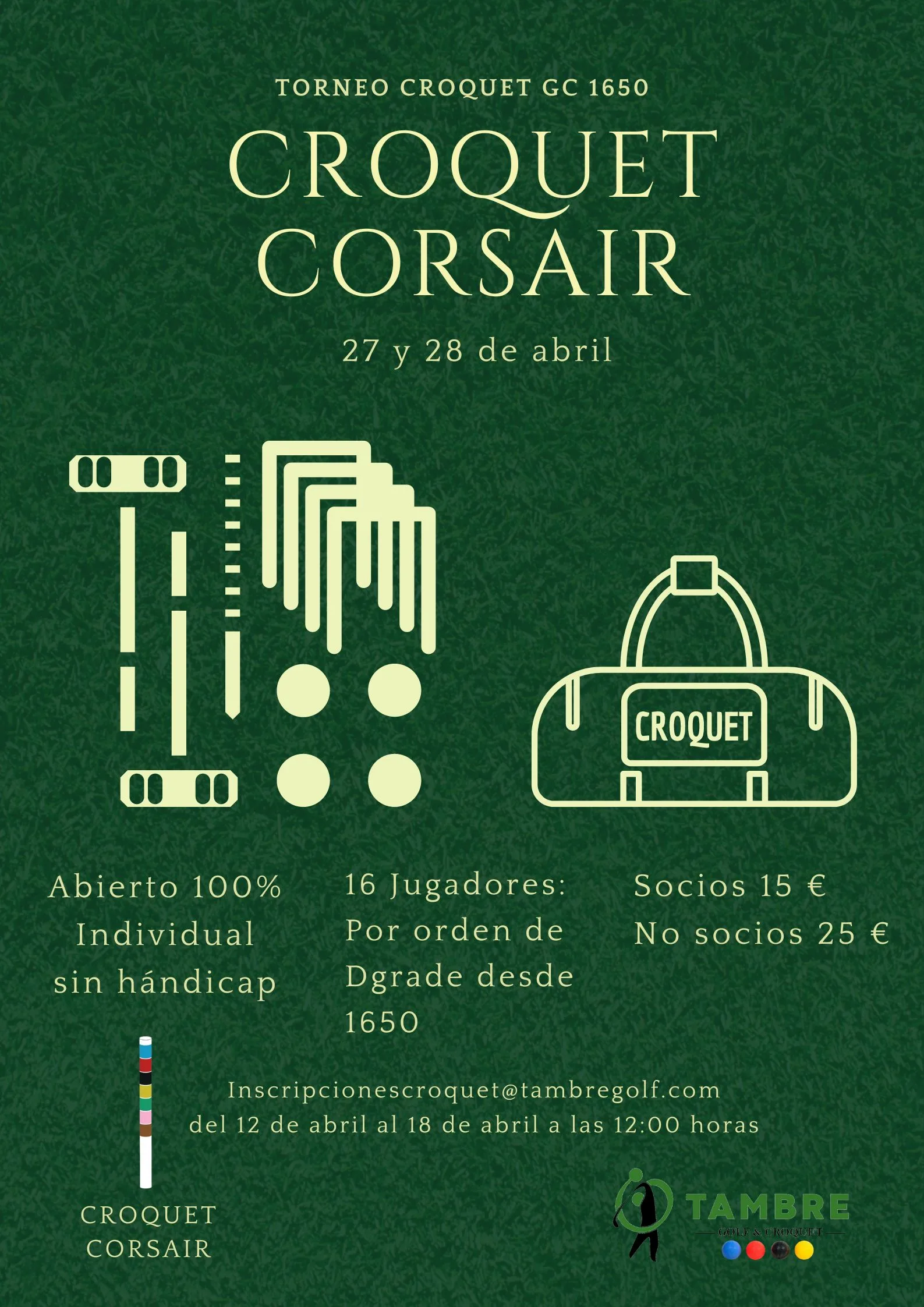 Croquet corsair, marca de ropa deportiva