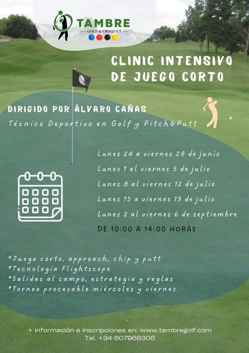 Clinic verano 20254 Tambre Golf & Croquet