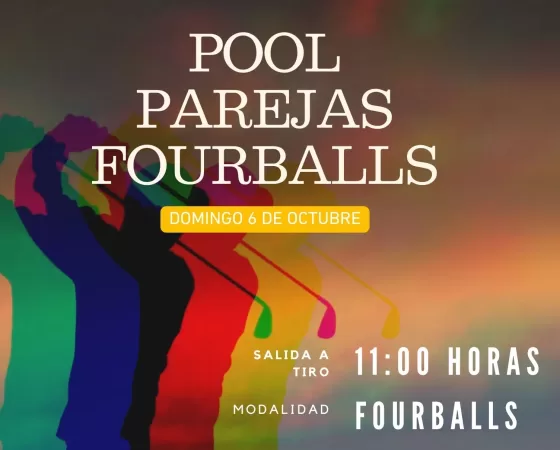 Pool fourball domingo 6 de octubre – Golf Manager