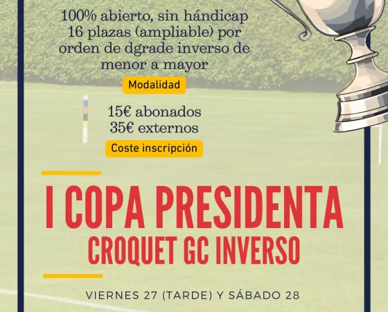 I COPA PRESIDENTA