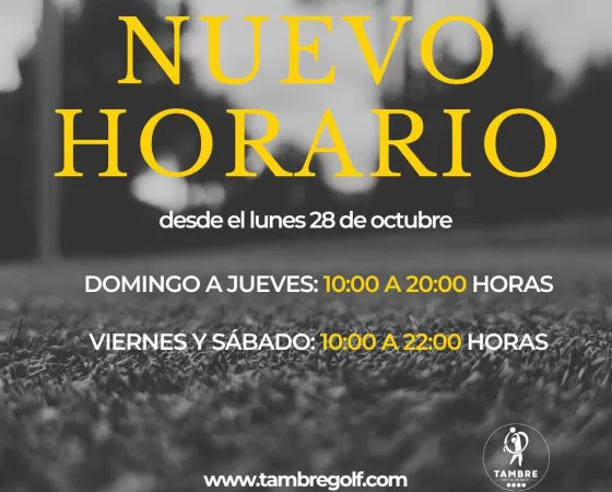 Nuevos Horarios