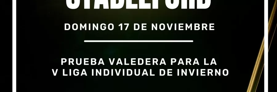 Pool Individual Stableford – domingo 17 de noviembre