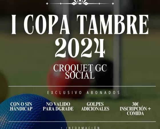 I COPA TAMBRE CROQUET GC SOCIAL