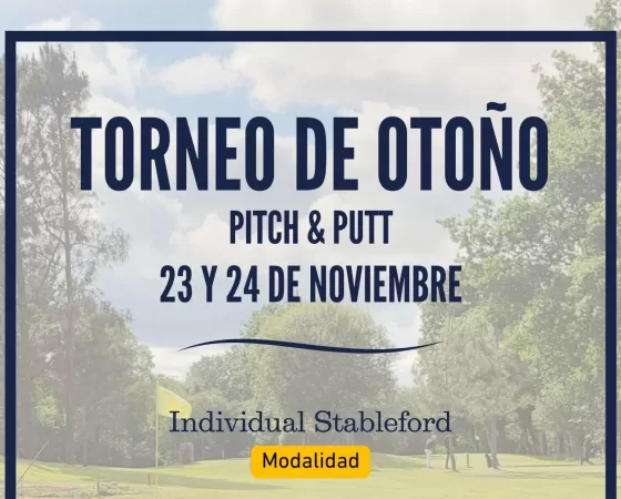 Torneo de Otoño Pitch & Putt