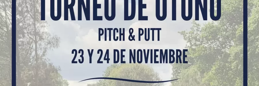 Torneo de Otoño Pitch & Putt