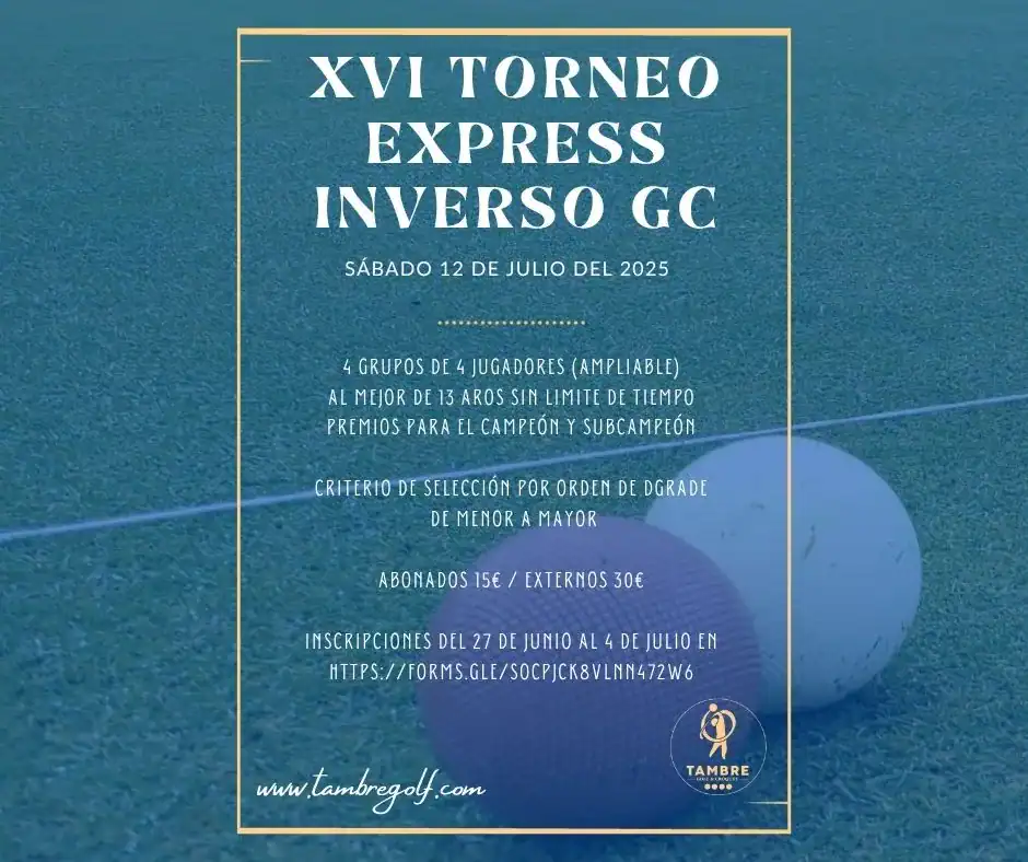 PORTADA XVI TORNEO EXPRESS INVERSO 12 JULIO