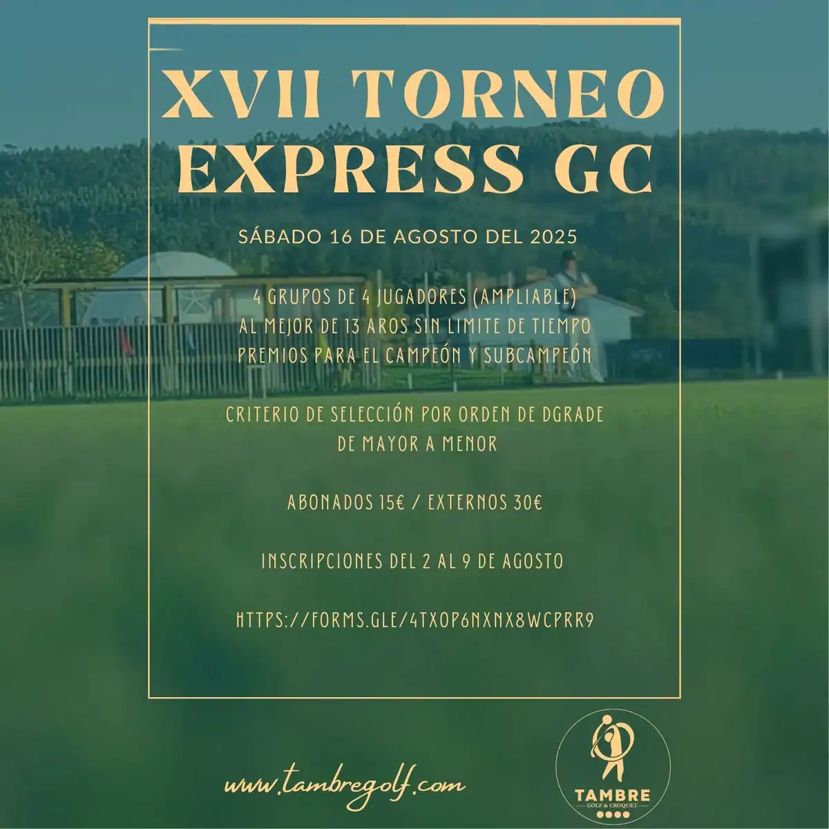 XVII TORNEO EXPRESS CROQUET GC