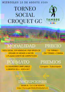 SOCIAL CROQUET GC 13