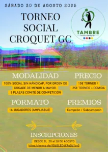 sábado 30 agosto social croquet