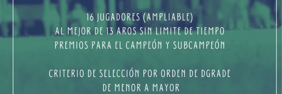 Septiembre Exprés Inverso Croquet GC