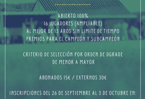 OCTUBRE Exprés Inverso Croquet GC