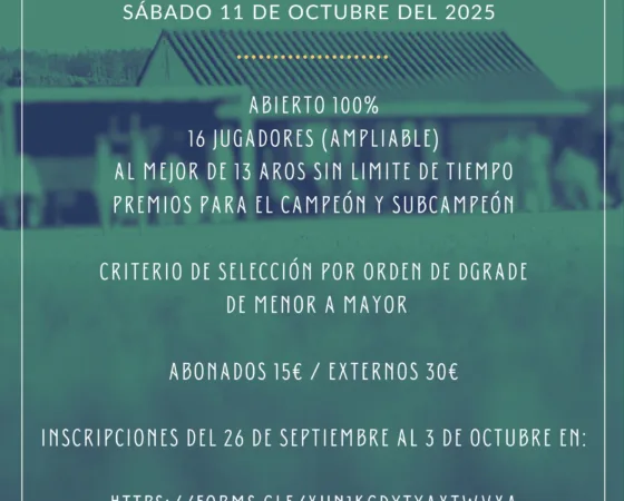Octubre Exprés Inverso Croquet GC