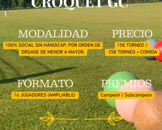 TORNEO SOCIAL CROQUET GC 4 OCTUBRE 2025