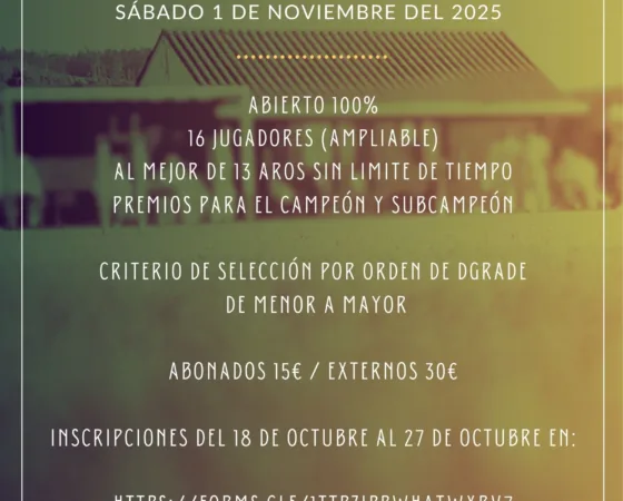 Noviembre Inverso Croquet GC