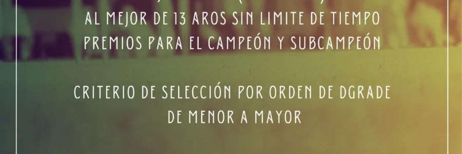 Noviembre Inverso Croquet GC