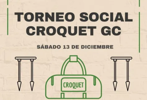 13 diciembre TORNEO SOCIAL CROQUET + COMIDA