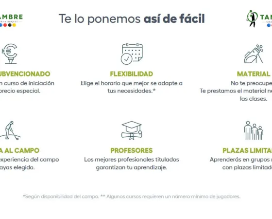 Lo tuyo es el Pitch & Putt – Tambre Golf & Croquet