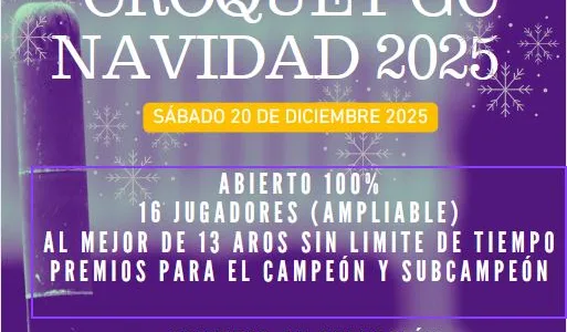 Navidad 2025-Diciembre 20 Croquet GC