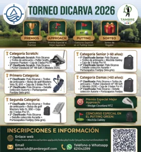 Cartel torneo dicarva 2026